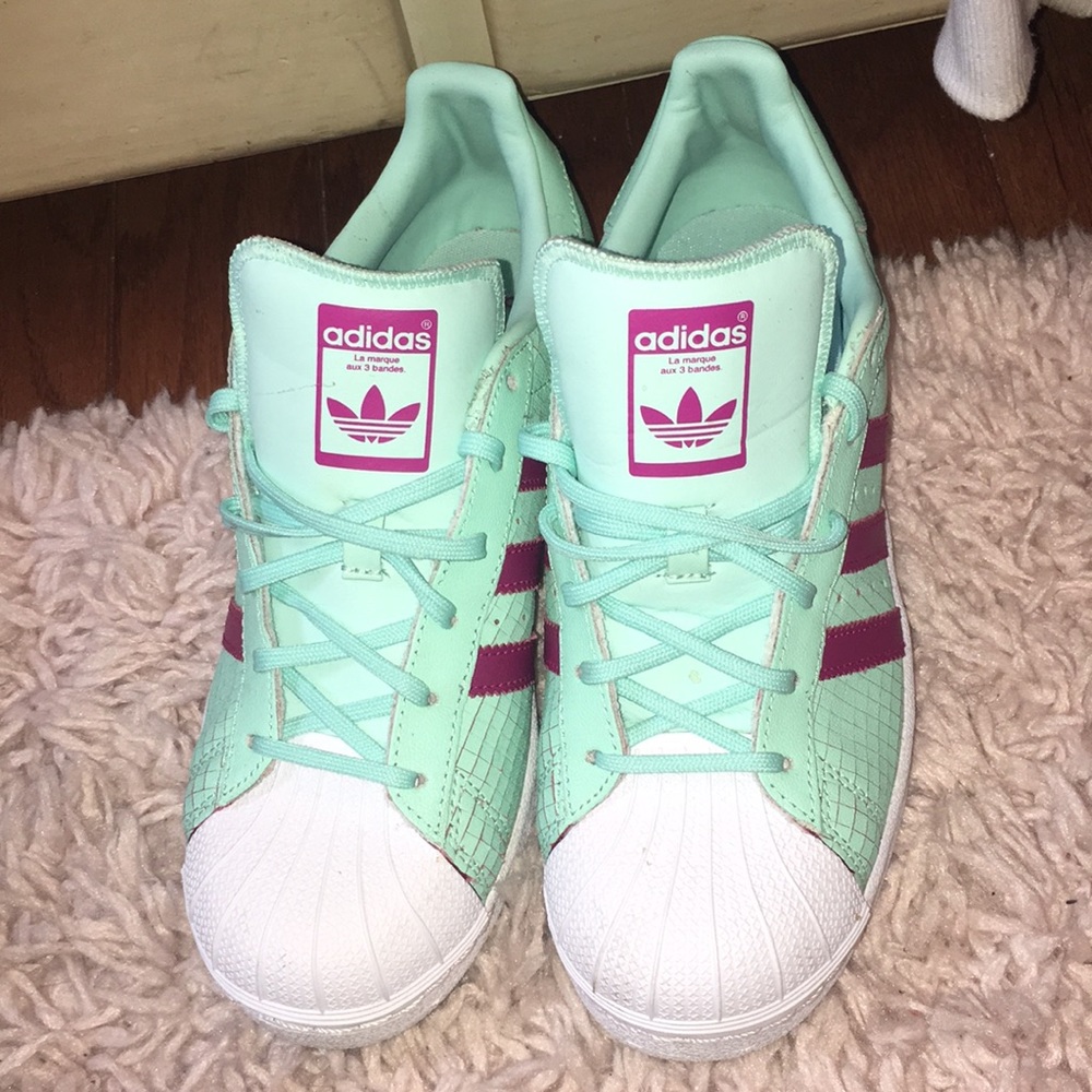 Adidas sneakers.